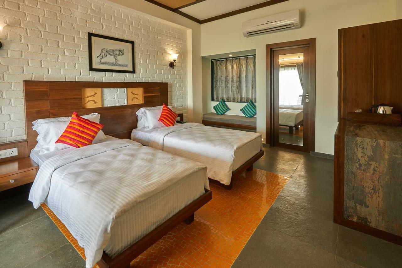 Blackbuck Safari Lodge Velavadar Bavliari Exteriör bild